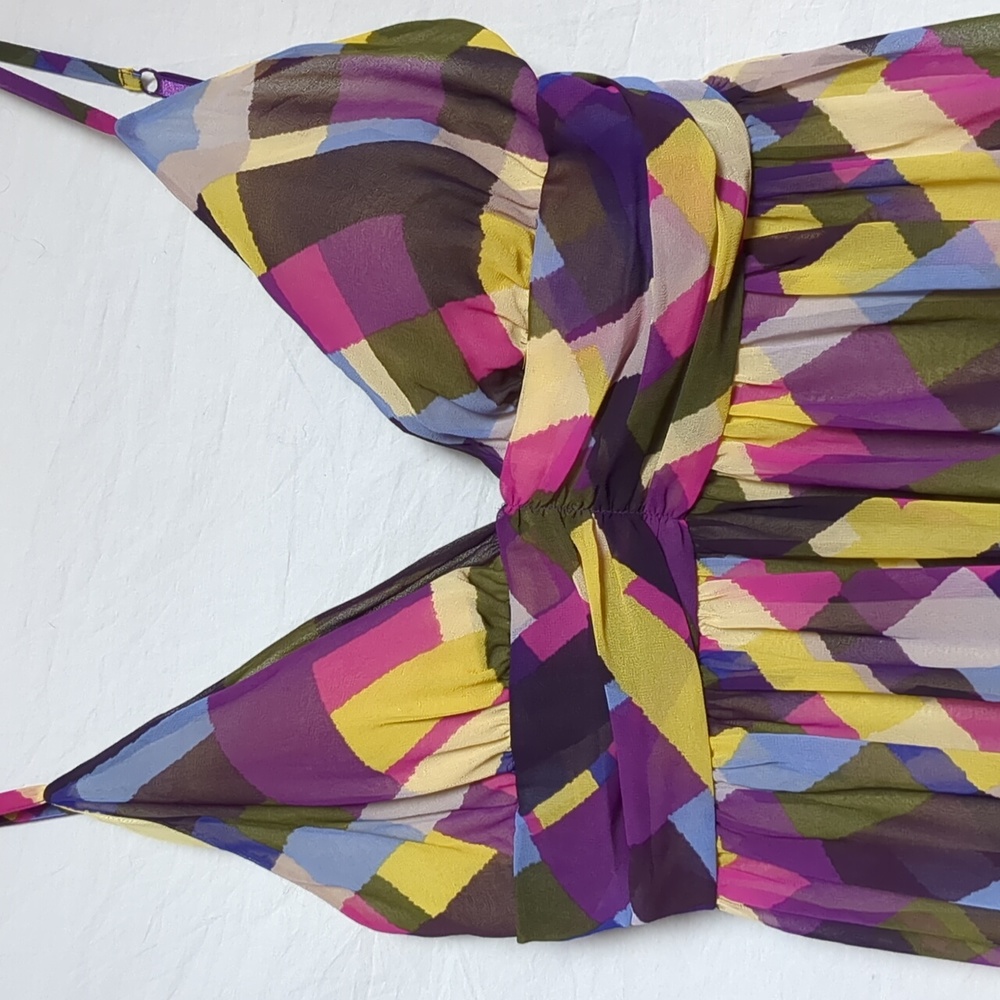 Moda dress bright colourful maxi large - Picture 6 of 17